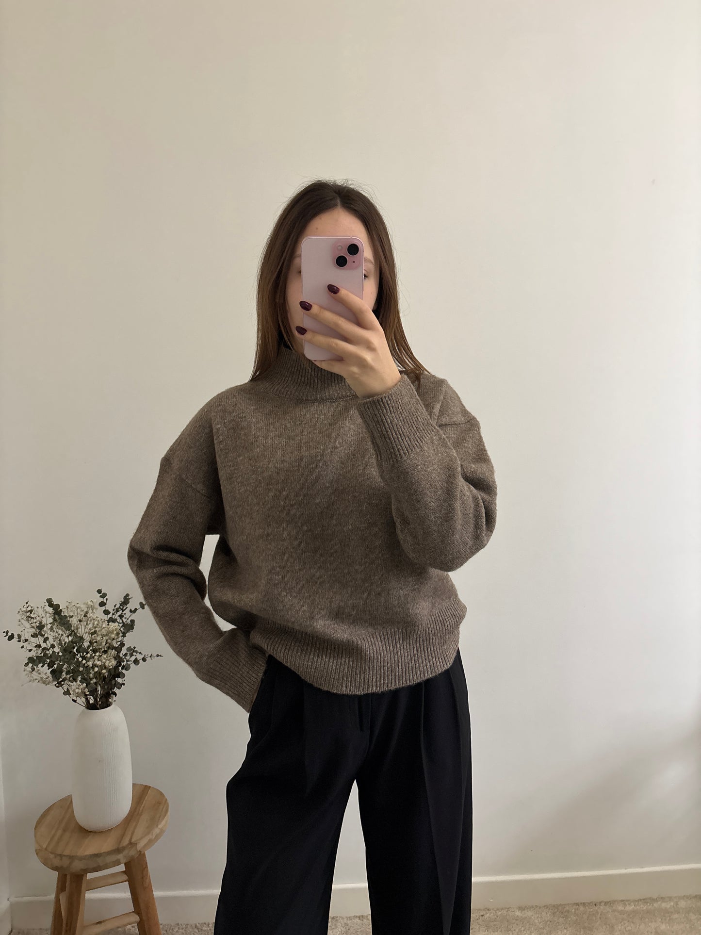 Alix taupe sweater