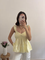 Top Gloria jaune