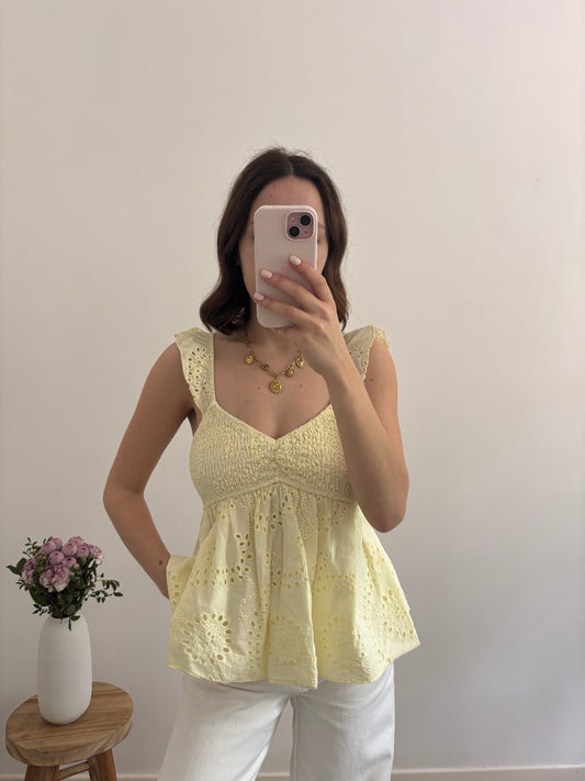 Top Gloria jaune