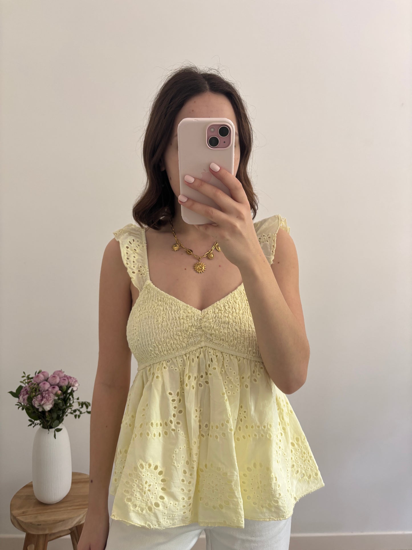 Top Gloria jaune