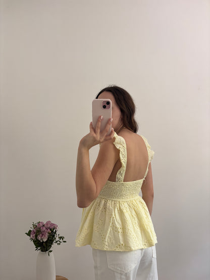 Top Gloria jaune