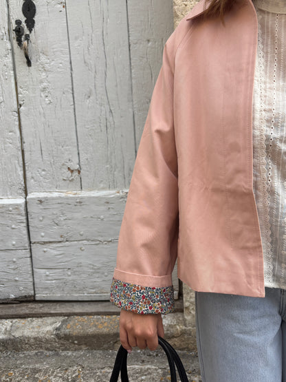 Trench Margaux rose