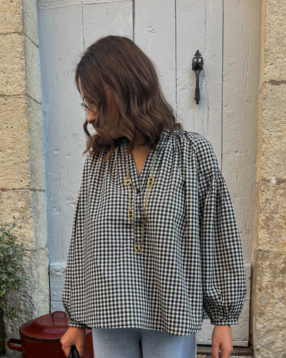 Blouse Charlie noire