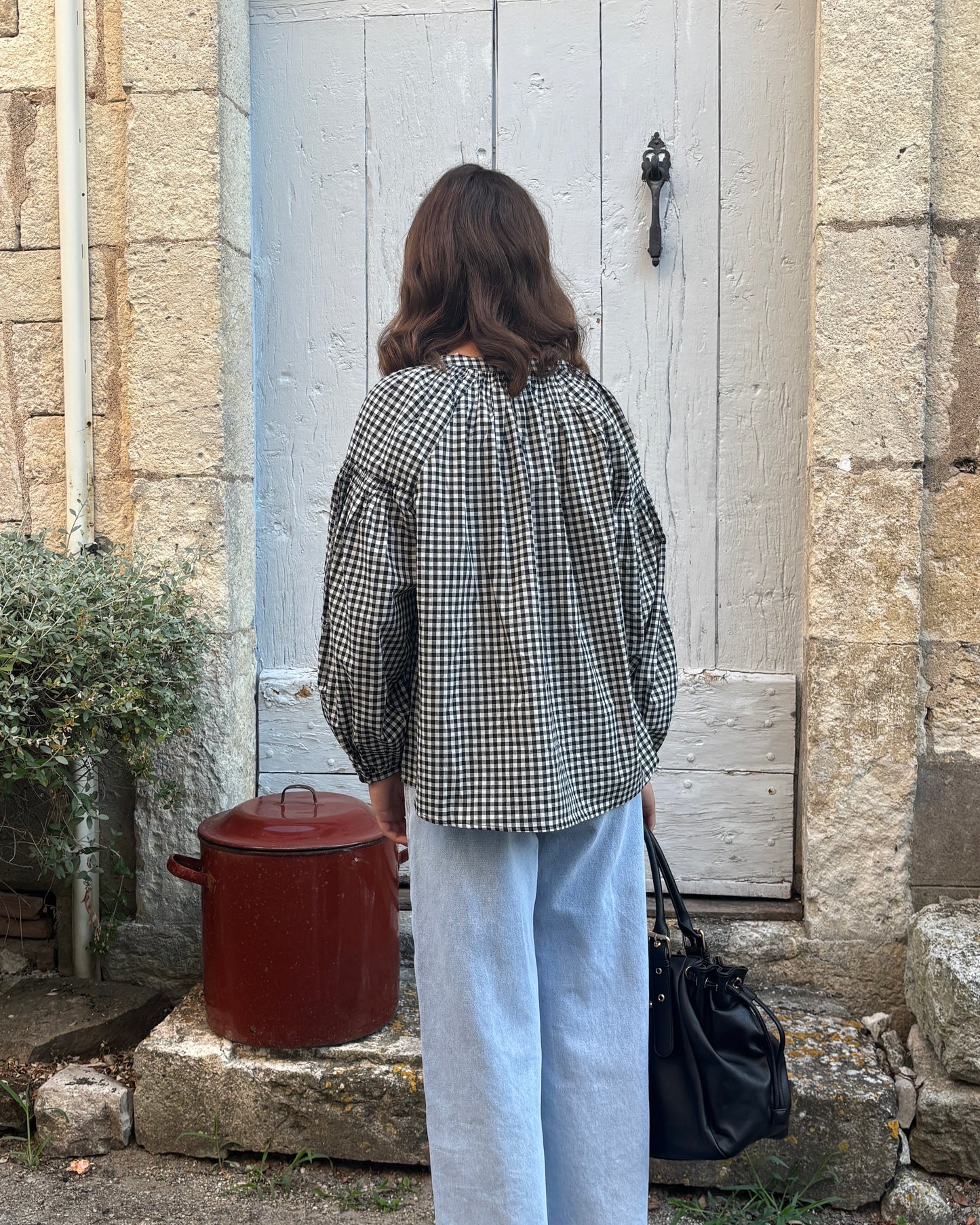 Blouse Charlie noire