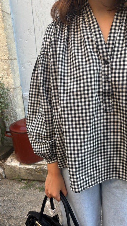 Blouse Charlie noire