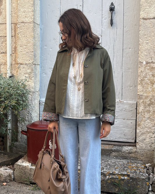 Trench Margaux khaki