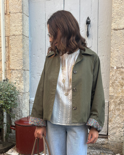Trench Margaux kaki