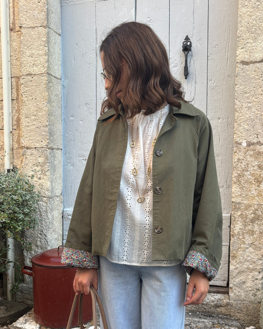 Trench Margaux khaki