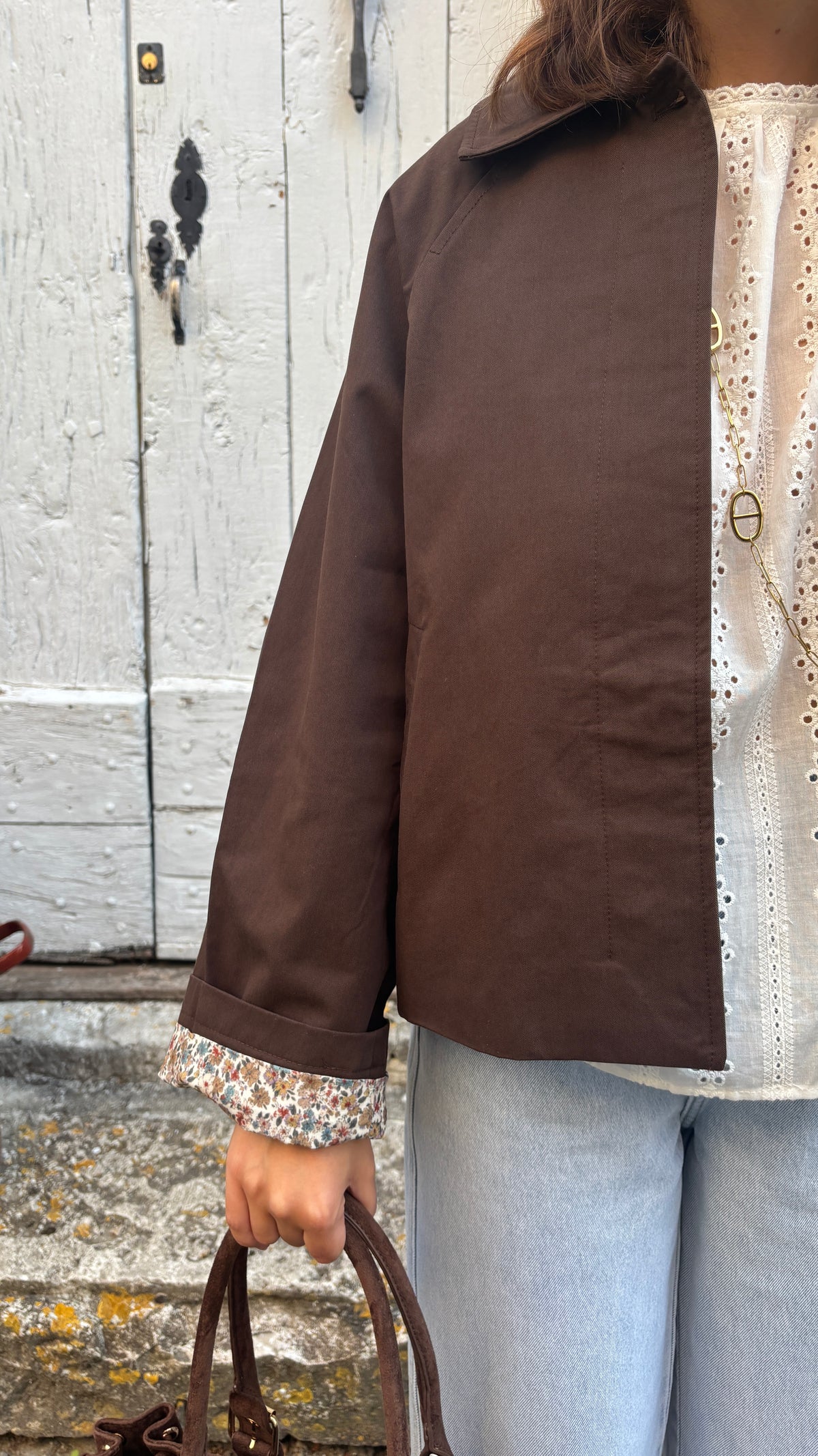 Trench Margaux marron