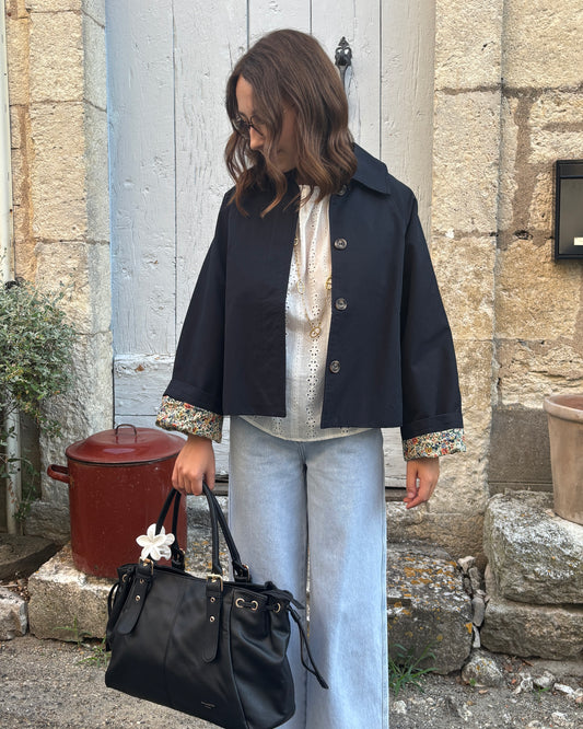 Trench Margaux marine