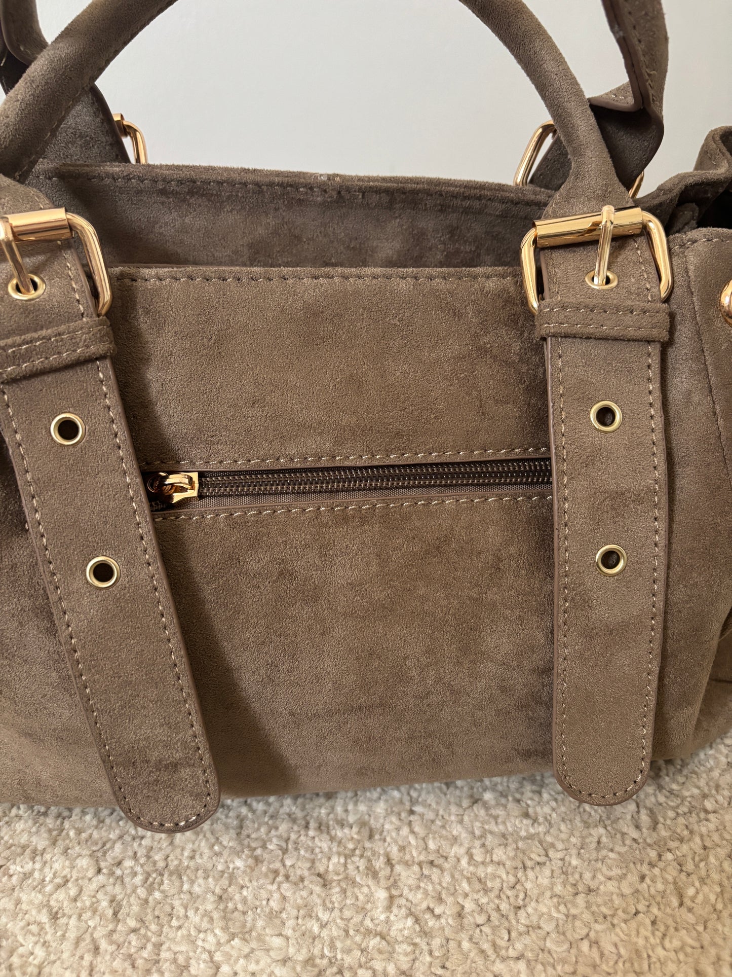 Amelia taupe bag