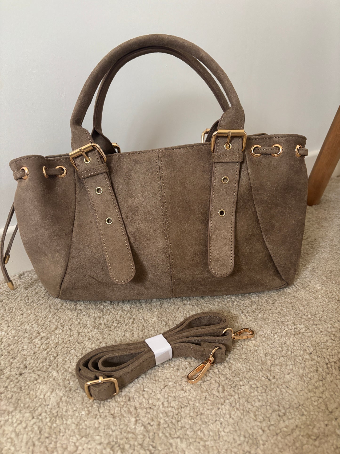 Amelia taupe bag