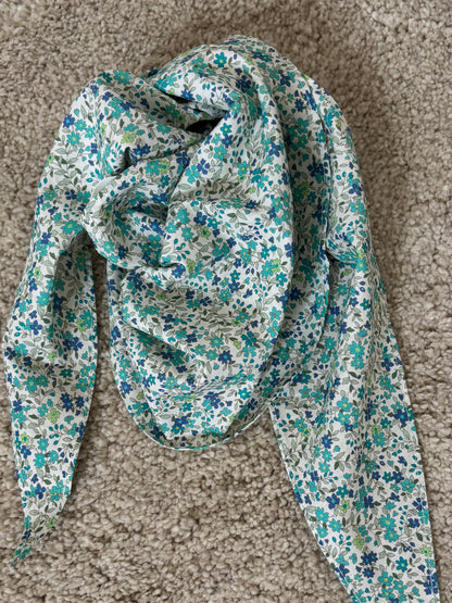 Blue Liberty scarf