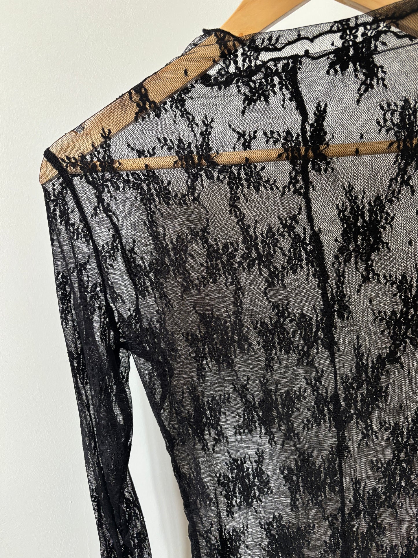 Black Laurie Lace Top