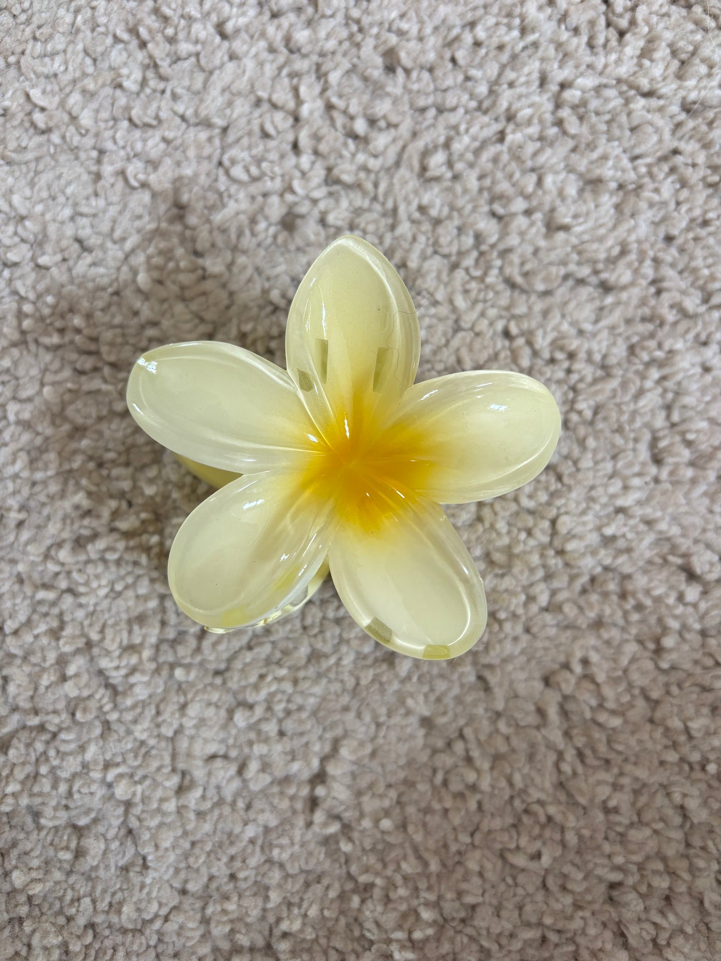 Pince hibiscus jaune