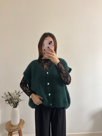 Amanda vest, fir green