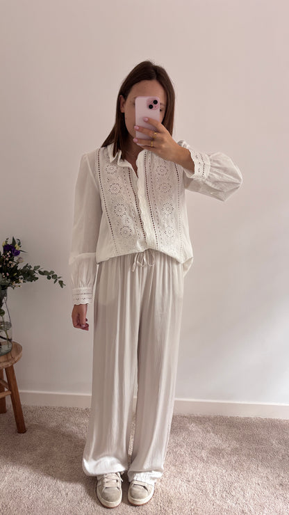 Pantalon Elise écru