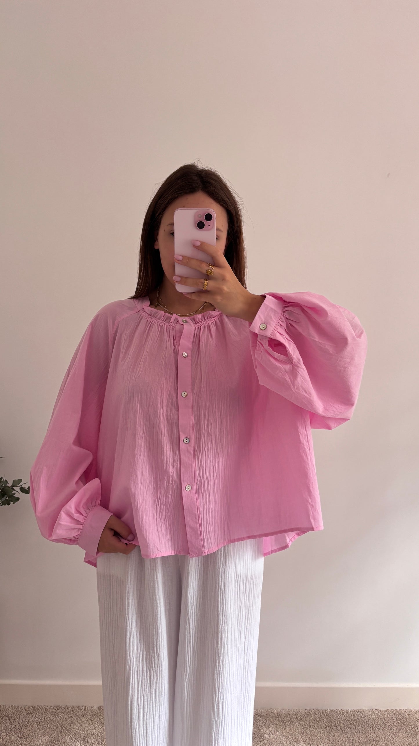 Blouse Maeva rose