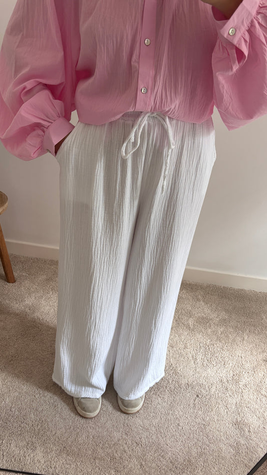 Pantalon Chloé blanc