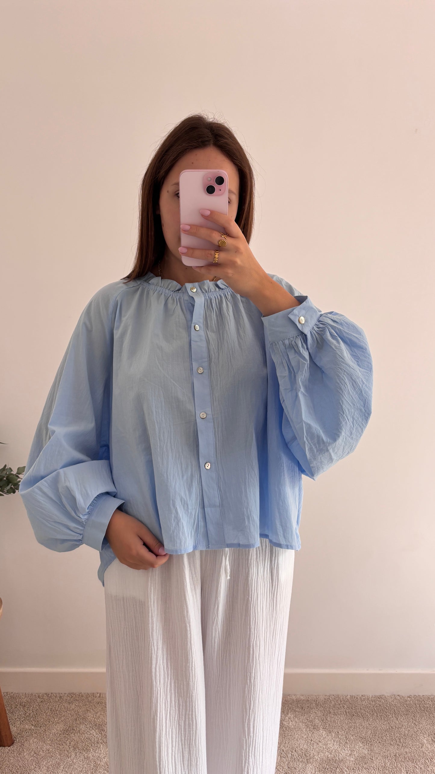 Blouse Maeva bleu