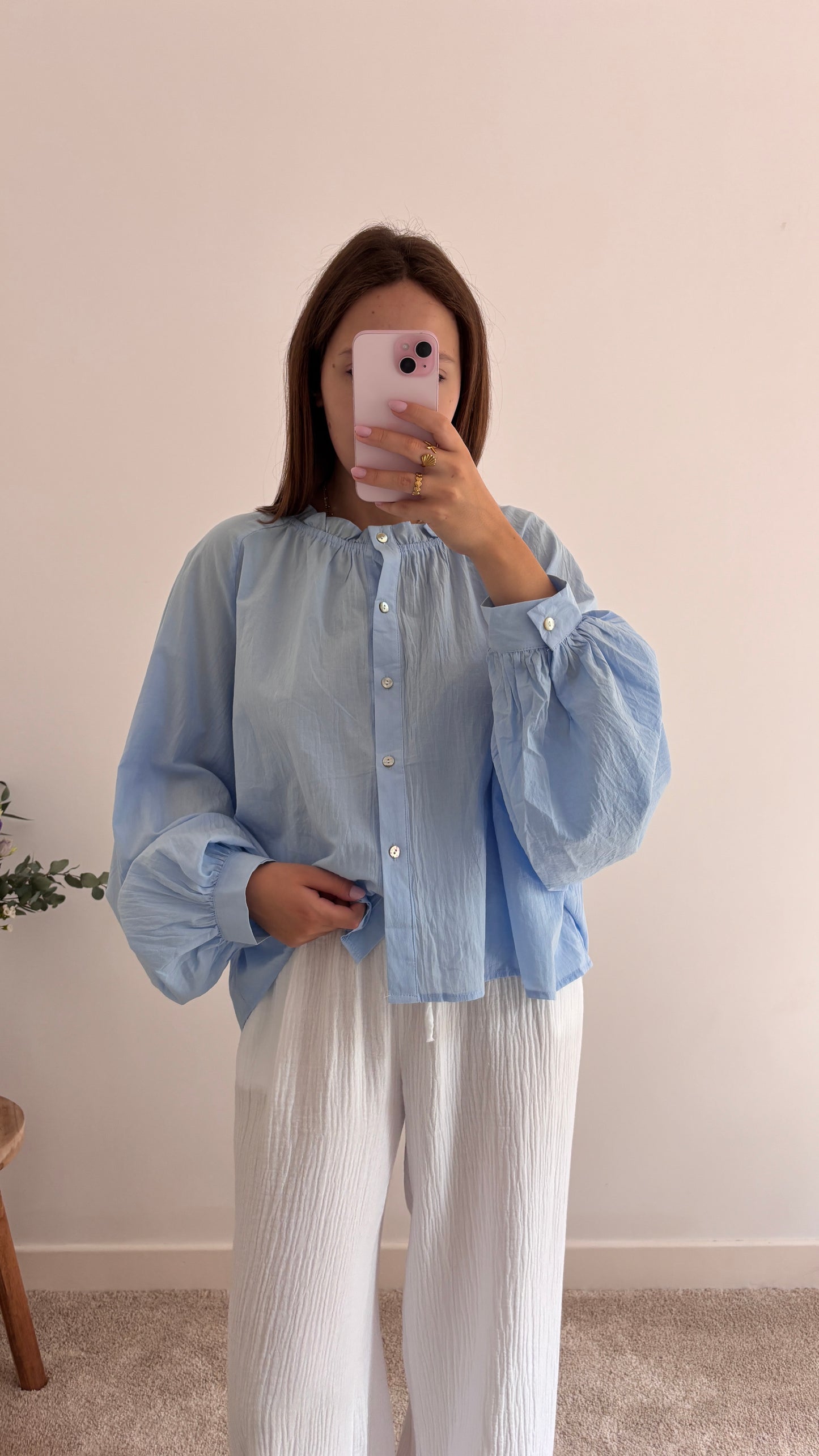 Blouse Maeva bleu