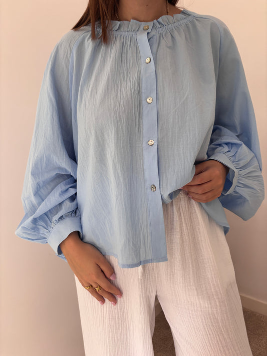 Blouse Maeva bleu