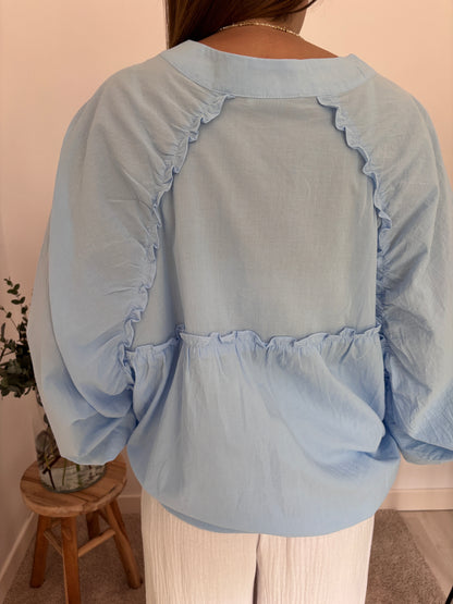 Blouse Maeva bleu