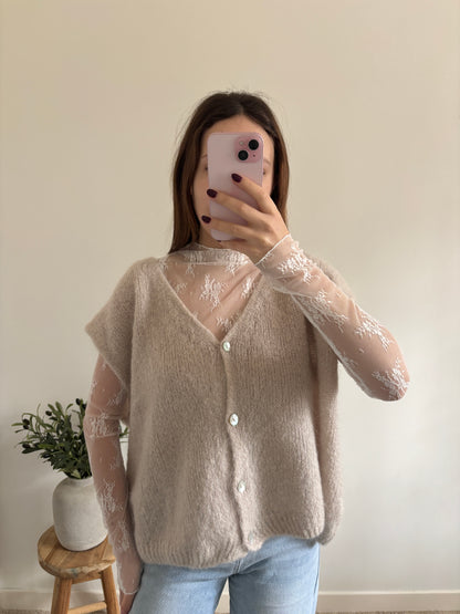 Black Laurie Lace Top