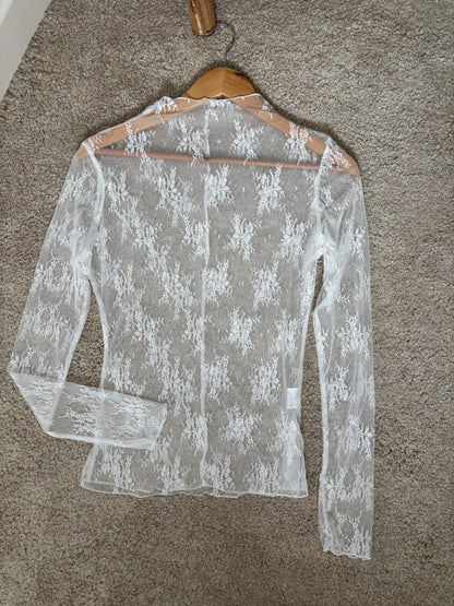 Black Laurie Lace Top