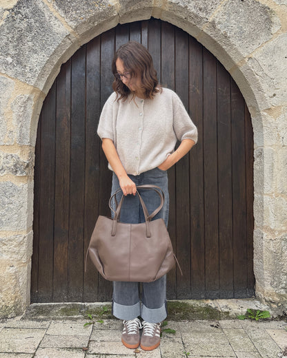 Lou beige cardigan