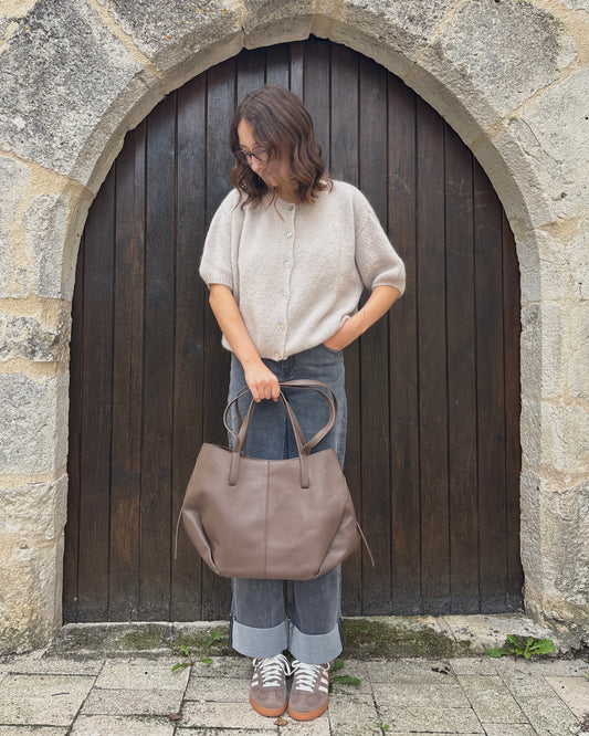 Lou beige cardigan