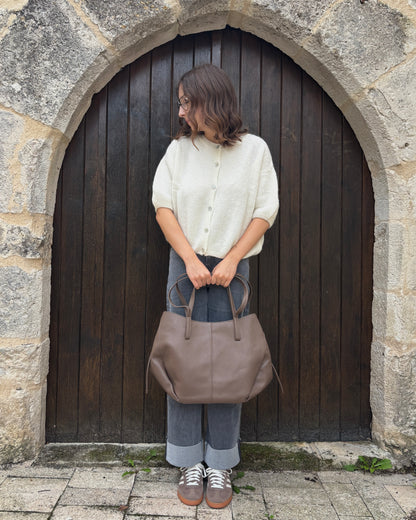 Lou ecru cardigan