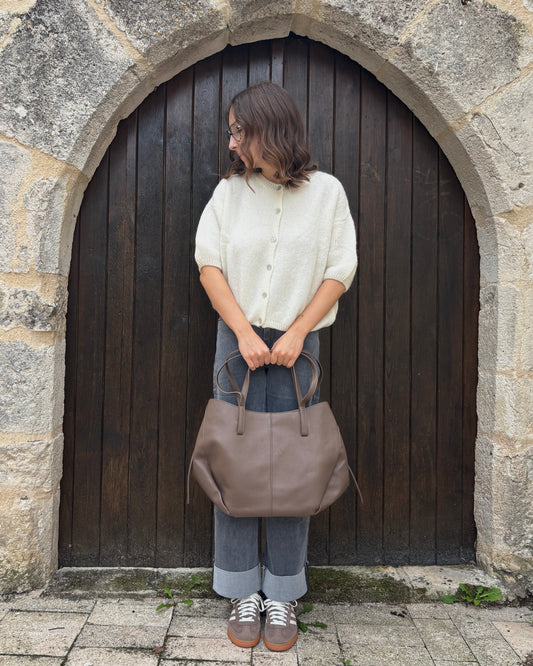 Lou ecru cardigan