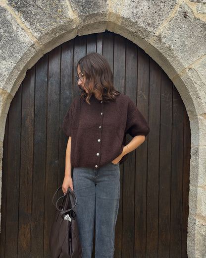 Cardigan Lou choco
