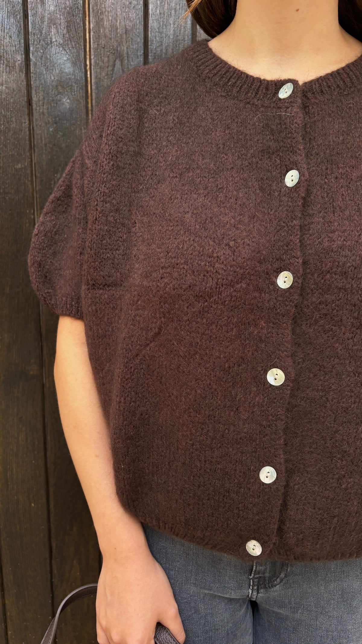 Cardigan Lou choco