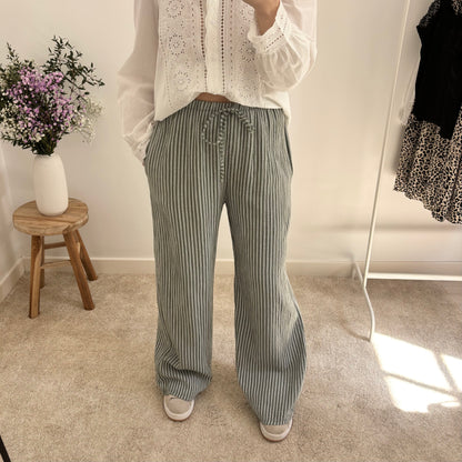 Pantalon Morgane vert