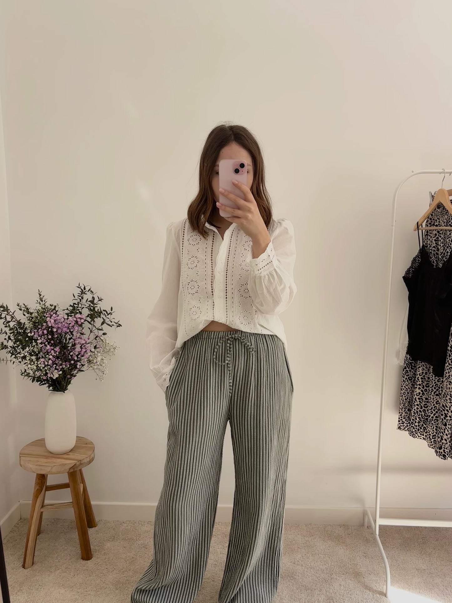 Pantalon Morgane vert