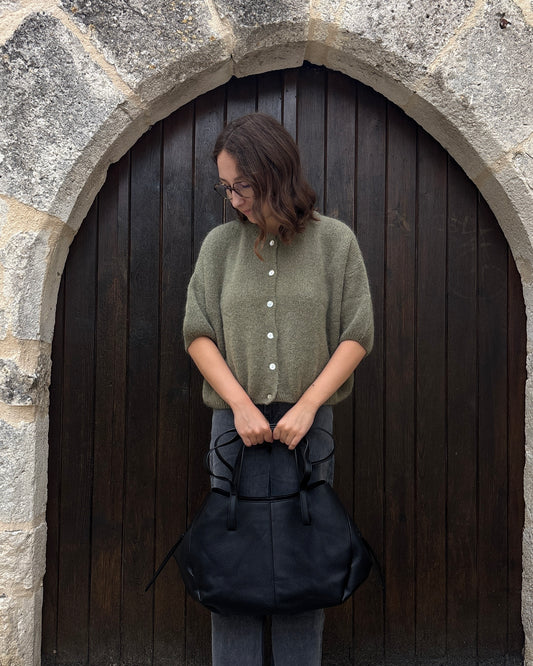 Lou khaki cardigan