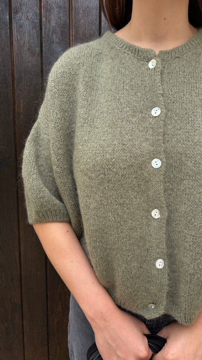 Lou khaki cardigan