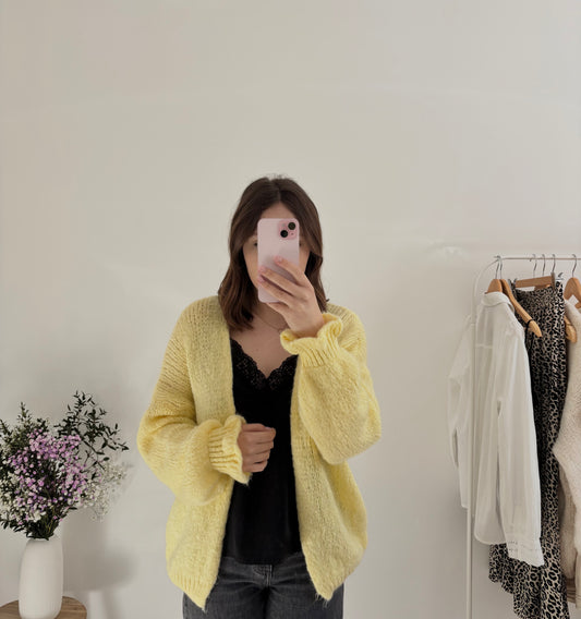 Gilet Manon jaune