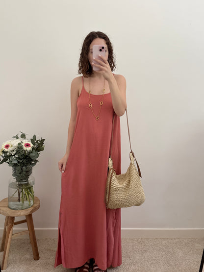 Aria jurk met open rug