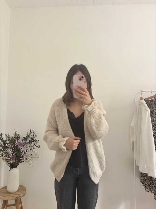 Gilet Manon beige