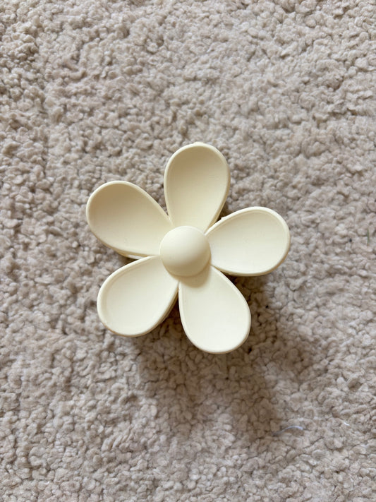 Pince fleur blanche