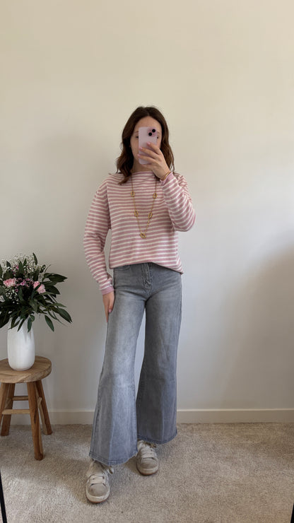 Roze matrozentop