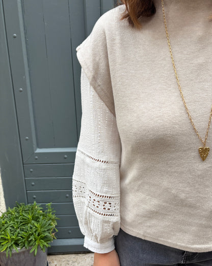 Lisa beige jumper