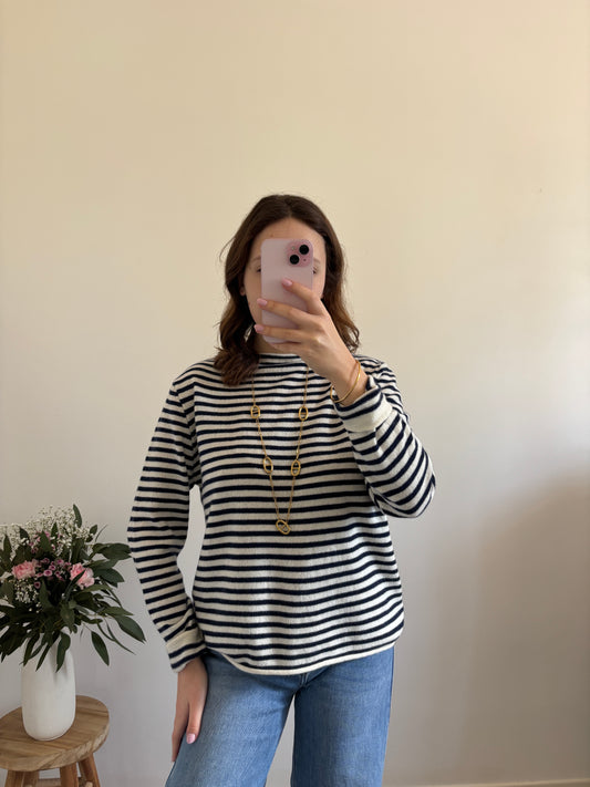 blue sailor top