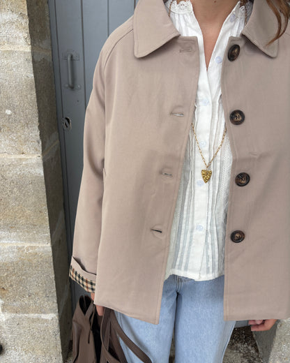 Trench Sélèna beige