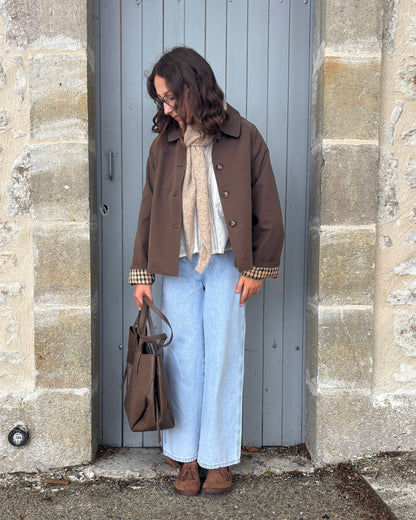 Trench Sélèna marron