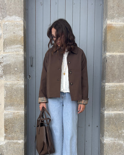 Trench Sélèna marron