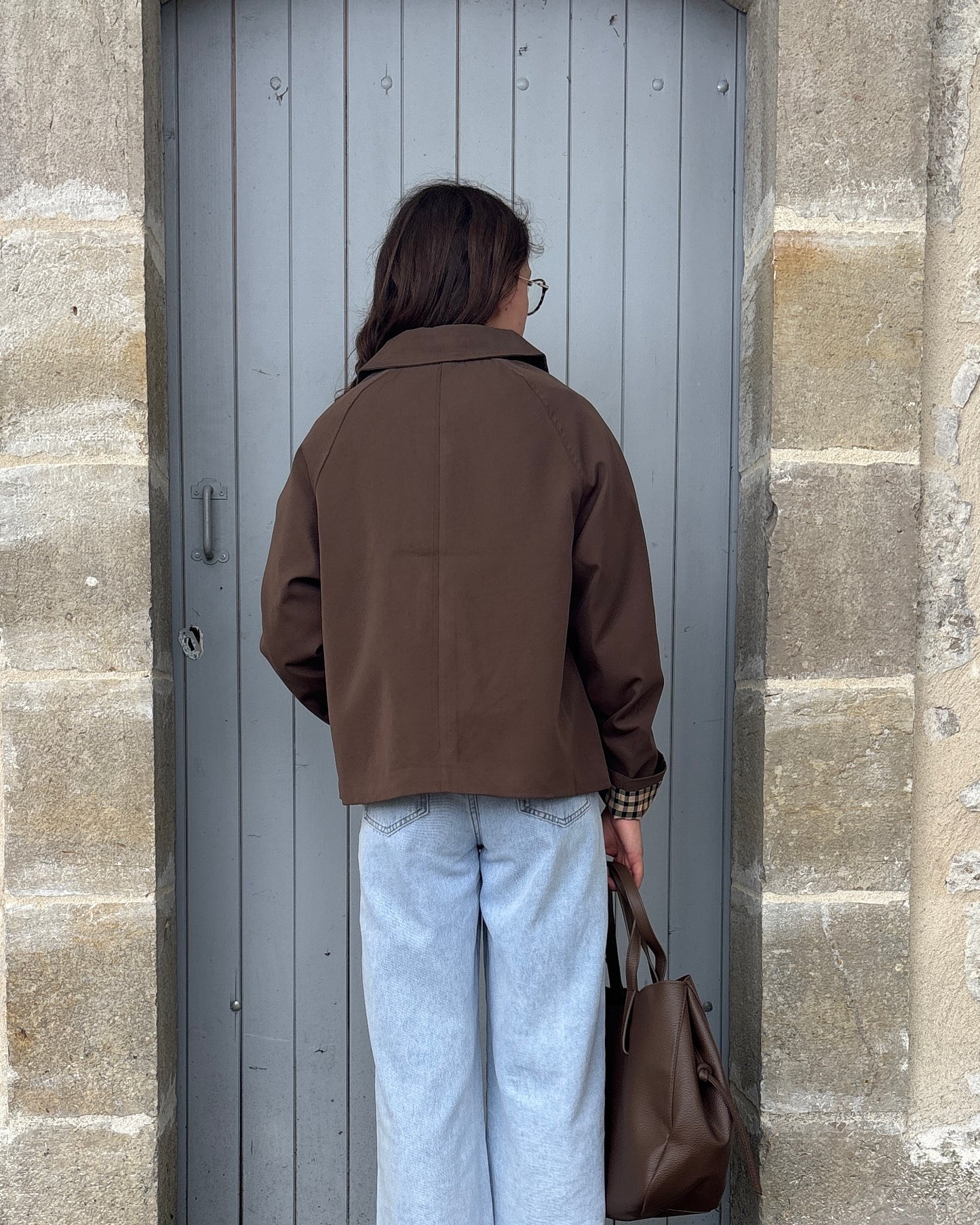 Trench Sélèna marron